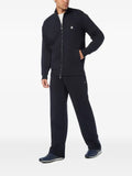 Billionaire full-zip logo-plaque sweatshirt
