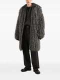 Dolce & Gabbana fur-effect mohair cardigan