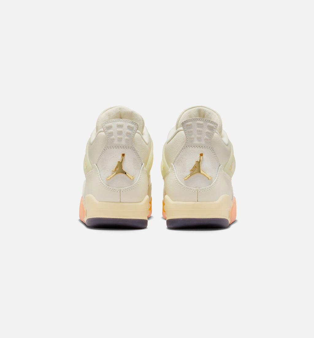 Air Jordan 4 Retro Birds of Paradise | Women's Lifestyle Shoe | Coconut Milk/Metallic Gold/Muslin/Bright Mango/Sundial/Black