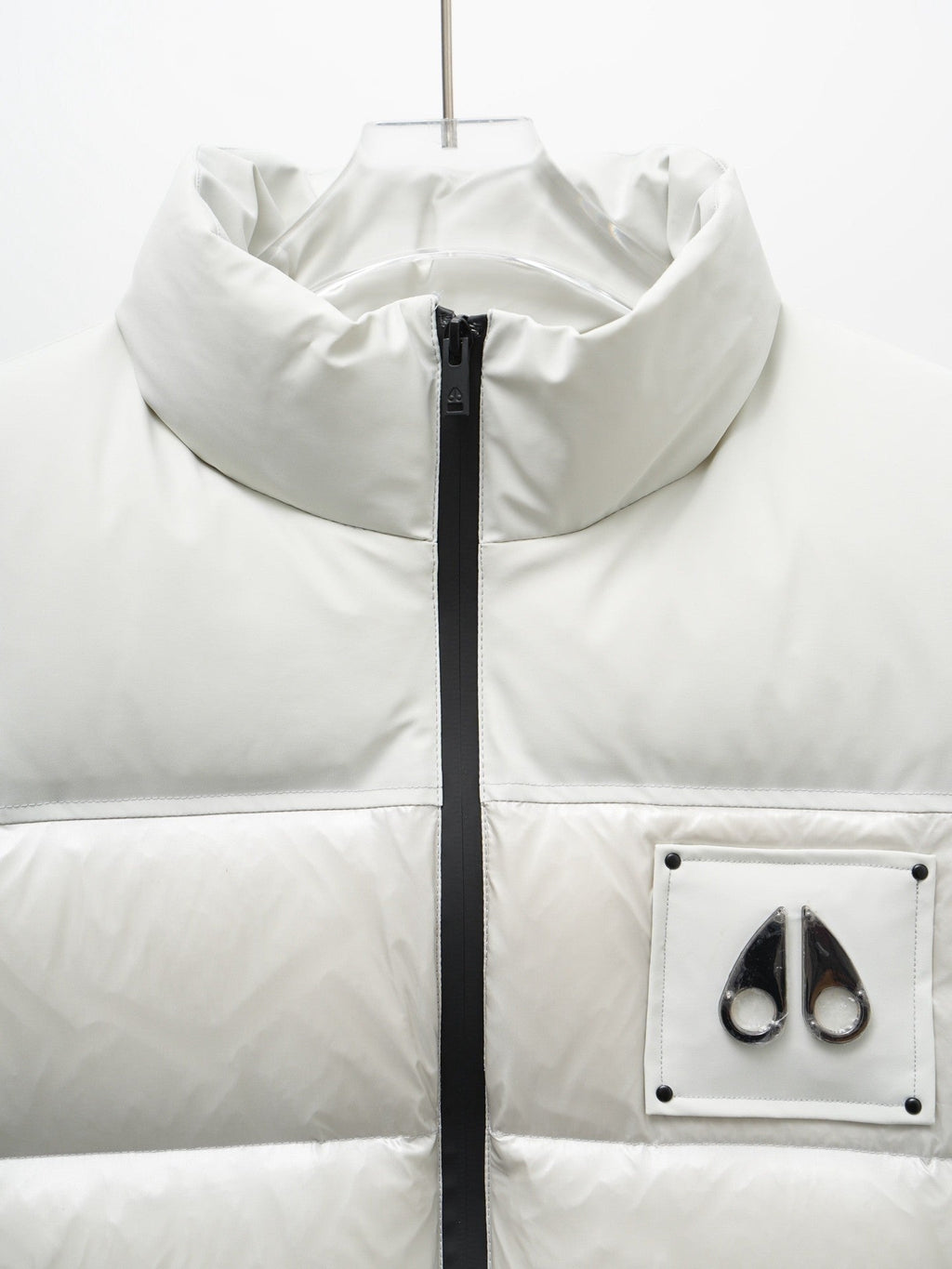 Moose Knuckles Gold Collection White Down Vest