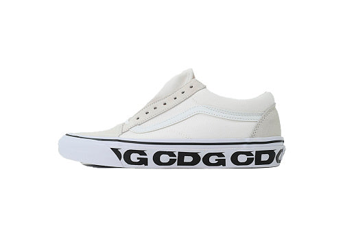 Vans Old Skool Commes des Garcons White  VN0A4P3XQLZ